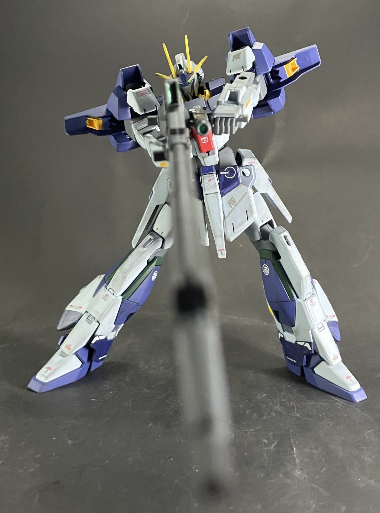 ビームライフルがかなり長い！