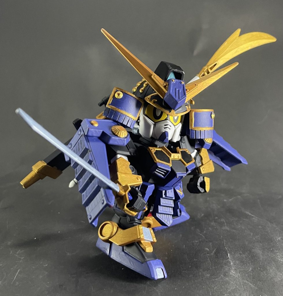 カラーリングは、伊達政宗っぽくなるようにしてみました😆