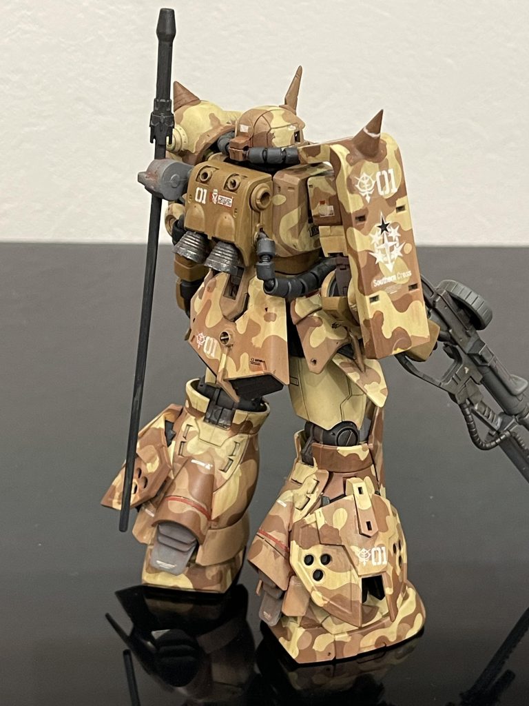 ＨＧUC高機動型ザク 地上用 (エグバ機)–5枚目/制作者：HIRO