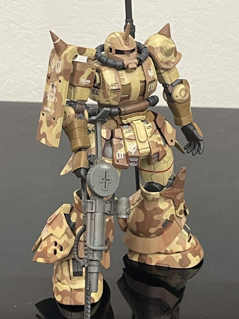 ＨＧUC高機動型ザク 地上用 (エグバ機)–4枚目/制作者：HIRO