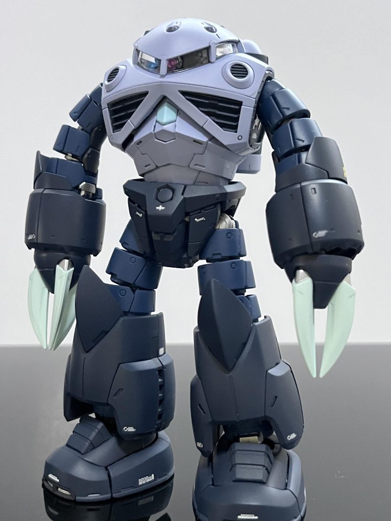 薄紫とシャドウブラックはズゴックのイメージにピッタリな色で素晴らしいカラーです🤤