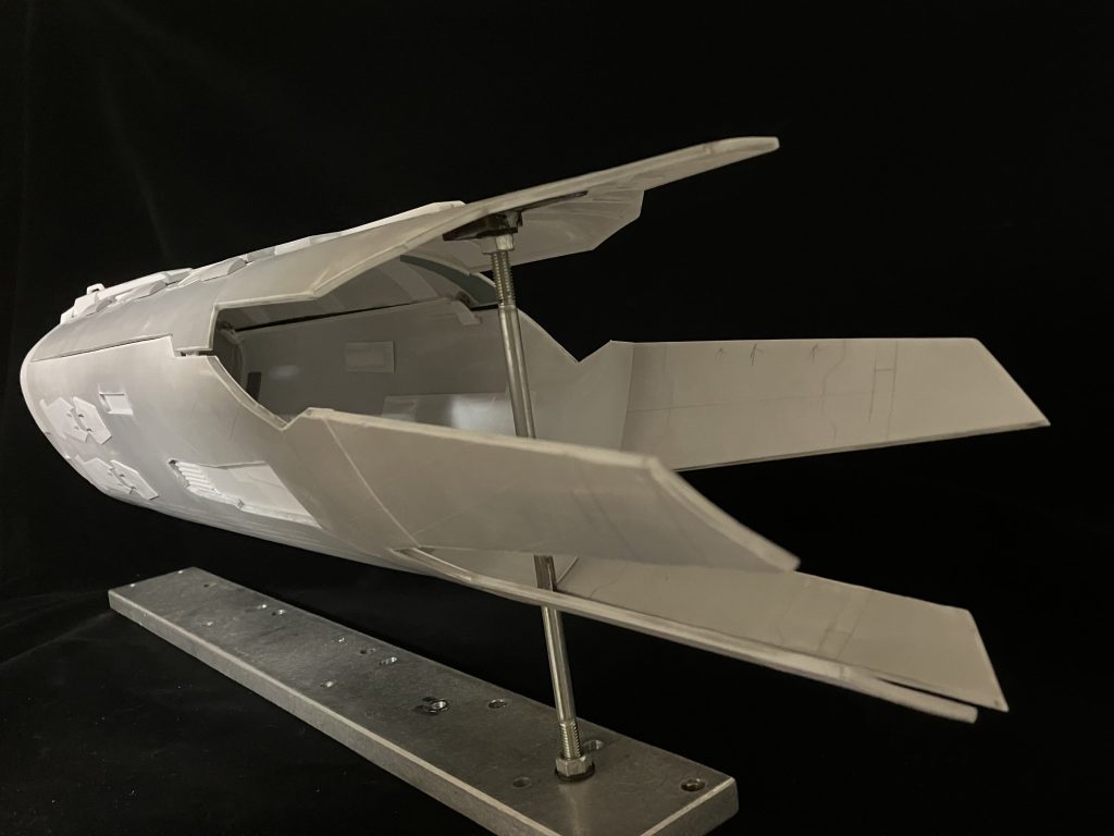 パテ、プラ板にて