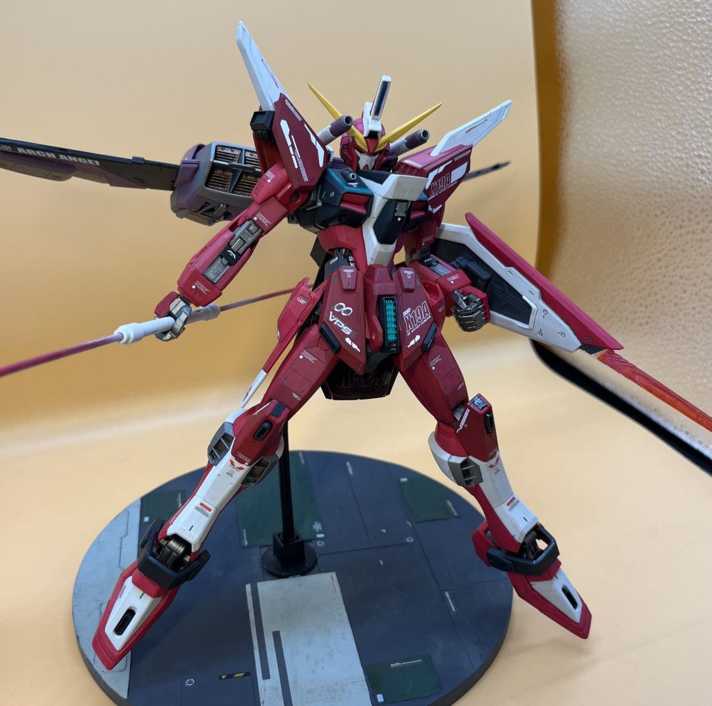 インフィニットジャスティス【MG・スタイル改修】ver３–7枚目/制作者：すずけん（LMとーちゃん）