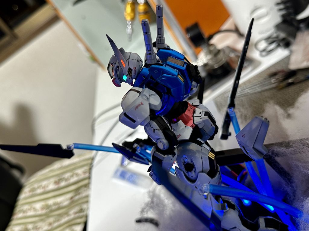 バックショットも美しい。本当にクオリティの高いキットです。