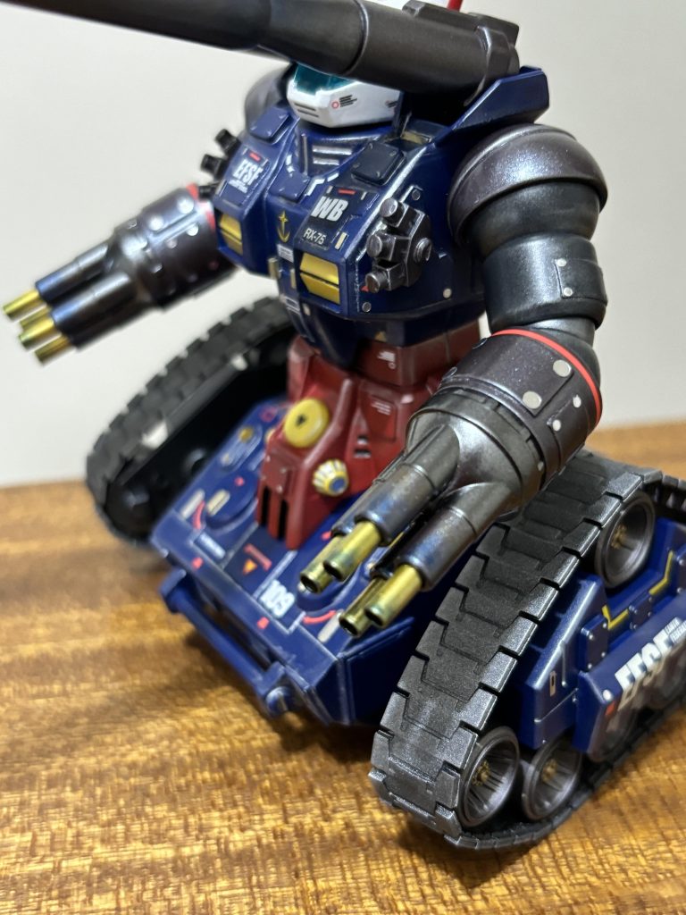 チョイアップでバルカン砲の焼け色がお気に入り😍