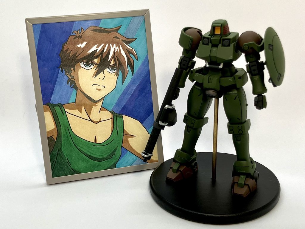 パイロットのイラストはレッドワンことヒイロ・ユイを用意しました。ここまで閲覧ありがとうございました。