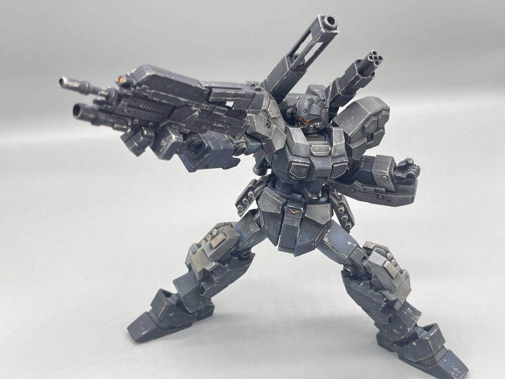 アクション!相変わらずドライブラシをやりすぎた感ありますがかっこいいのでヨシ!