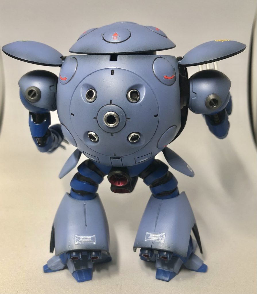 下半身は腰部のみモモカプル、ふんどし？は旧キットからの移植です。脚部は旧キットそのまま使用しました。