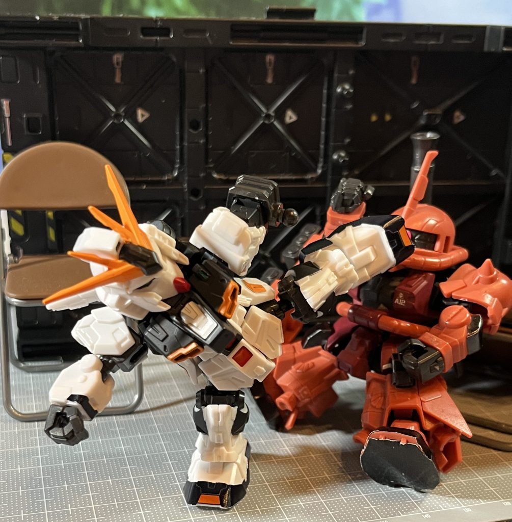 ＳＰ版でさらに可動範囲が上がったハイキッーク！