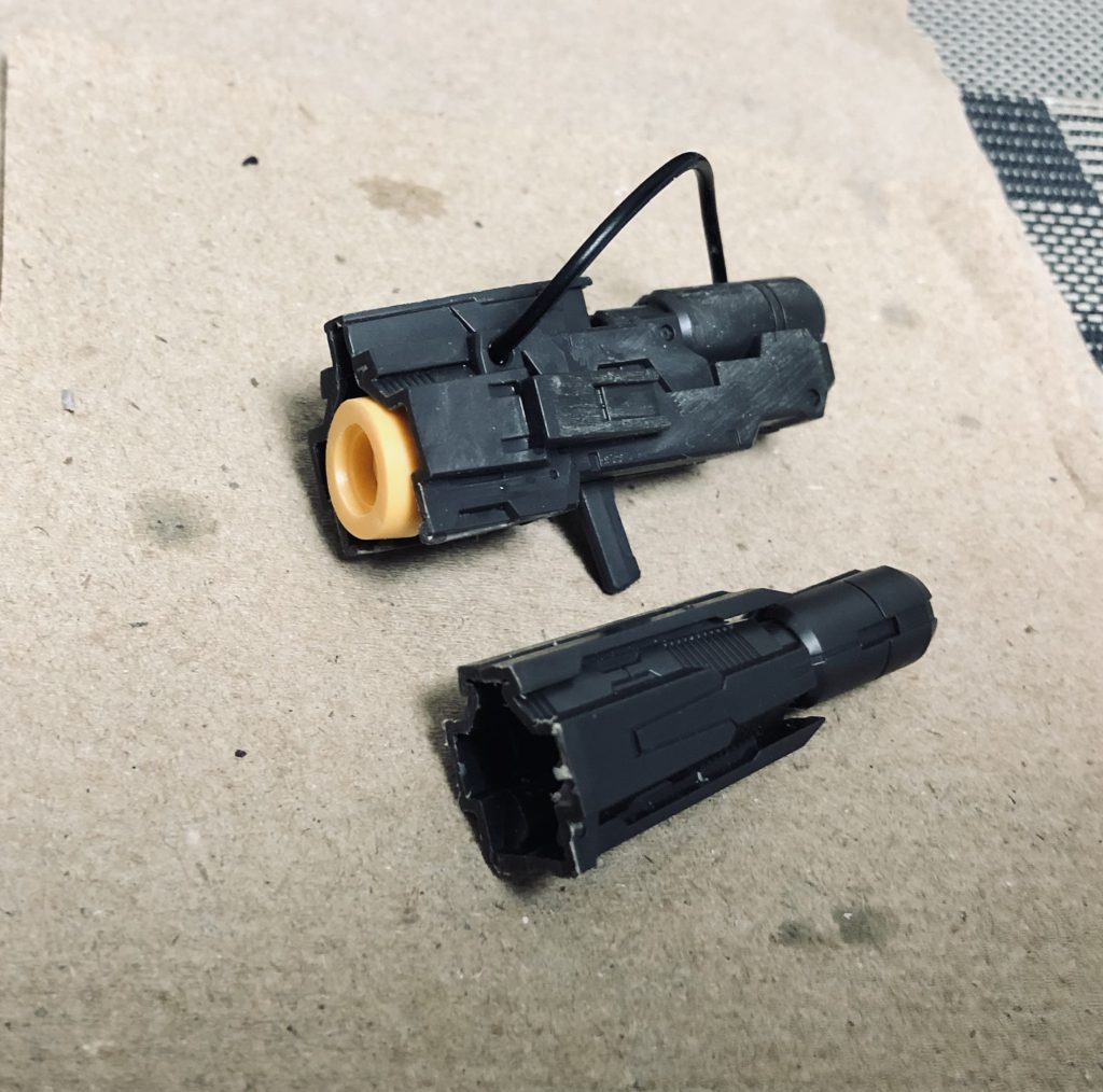 ルブリス・ソーンのキャノンを真っ二つにしました。