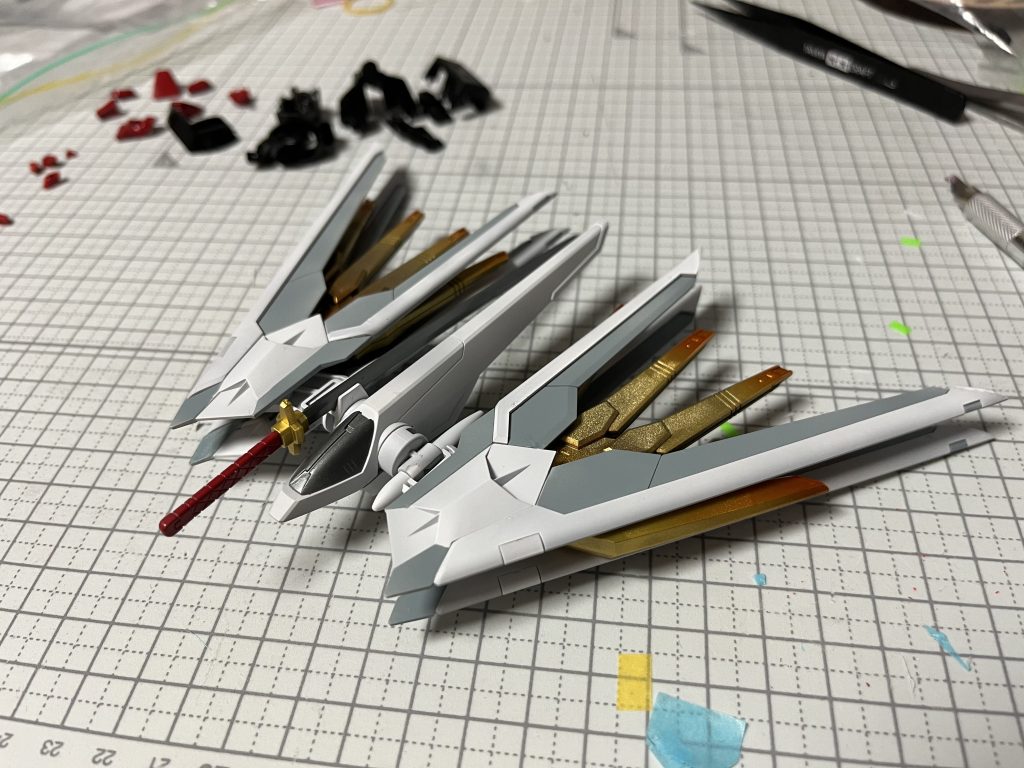 プラウドディフェンダー単体、正直あんまりいじってません。