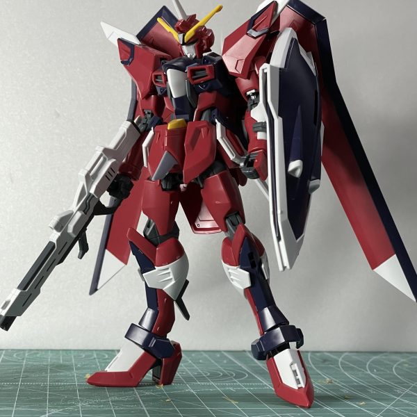 イモータルジャスティス作り始めました！このガンプラかっこいいですねぇ（2枚目）