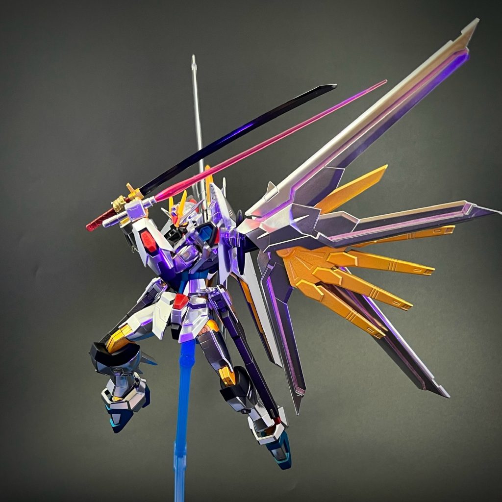 マイティーストライクフリーダムガンダム メッキver–4枚目/制作者:鋼機