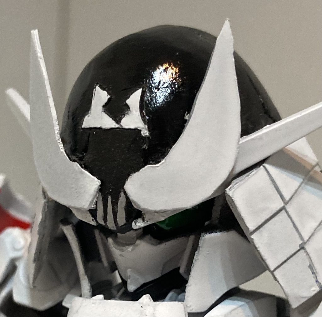 少し模様の位置違っているが、割と再現はできているかと