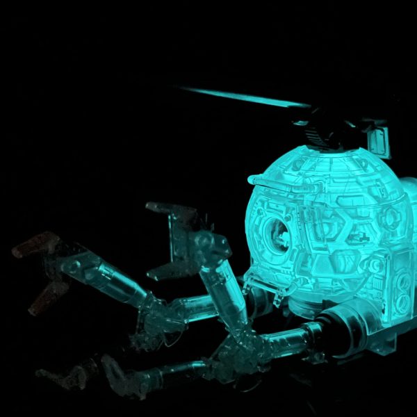 ボールメカニカルクリア蓄光塗装