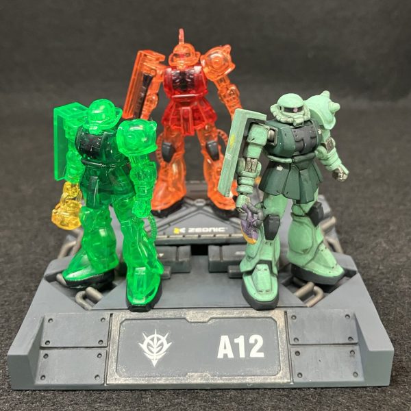 1/380 ザク2　シタデル筆塗り