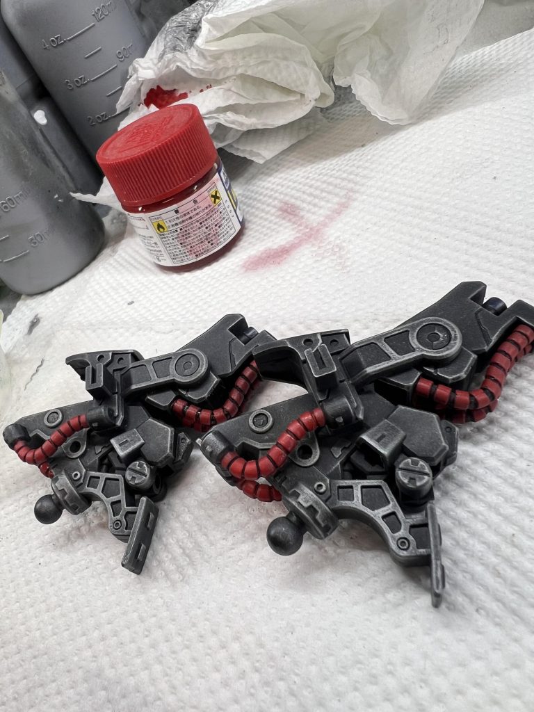 脚部ドライブラシ