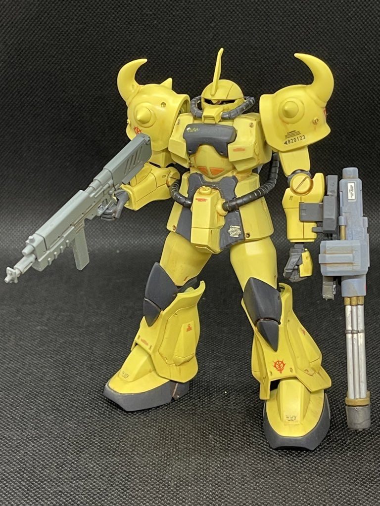 砂漠の狐　HGUCグフ砂漠戦仕様–2枚目/制作者：HIRO