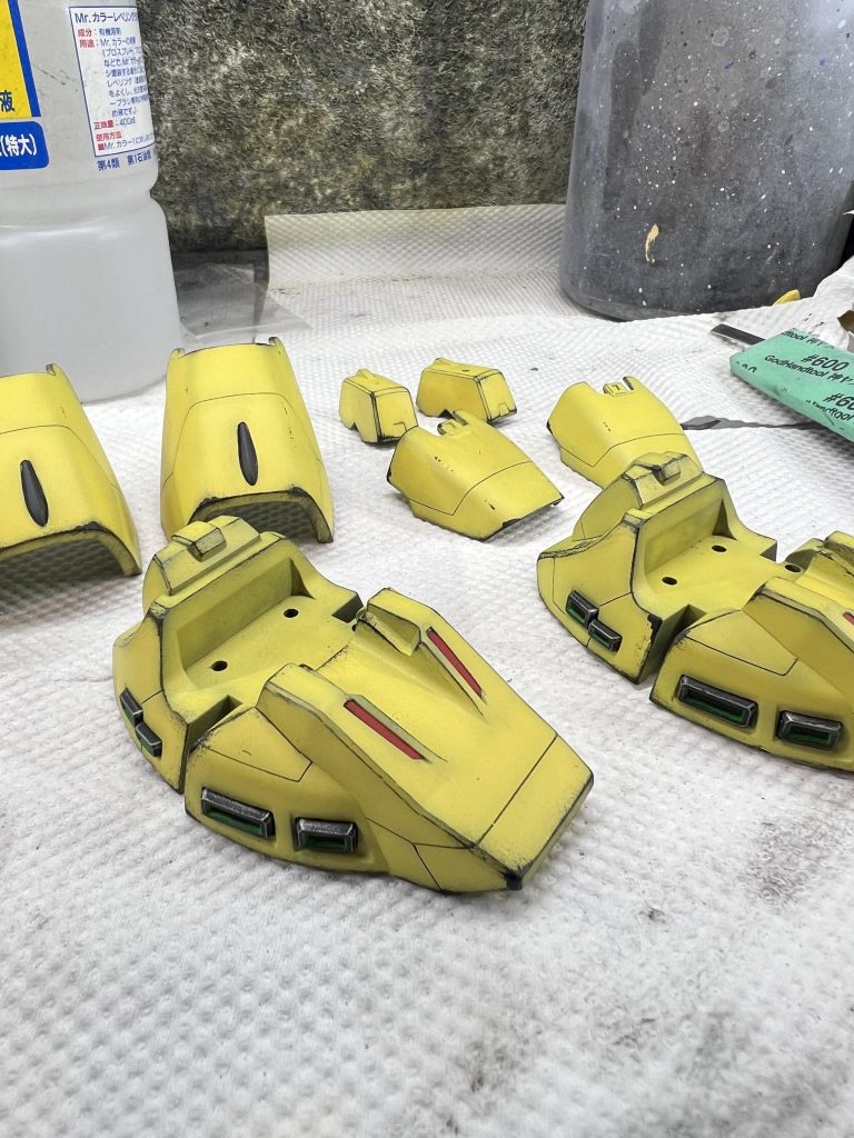 黒立ち上げから基本塗装そしてウェザリング