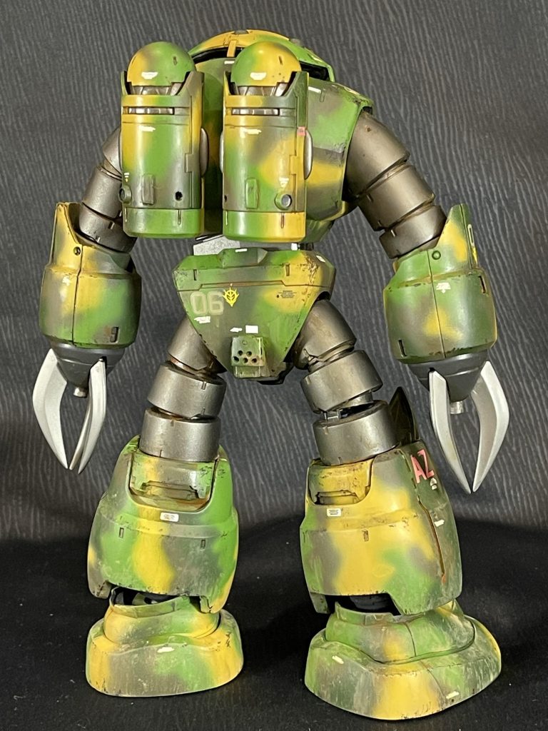 MGズゴック　ジャングル迷彩仕様機–3枚目/制作者：HIRO