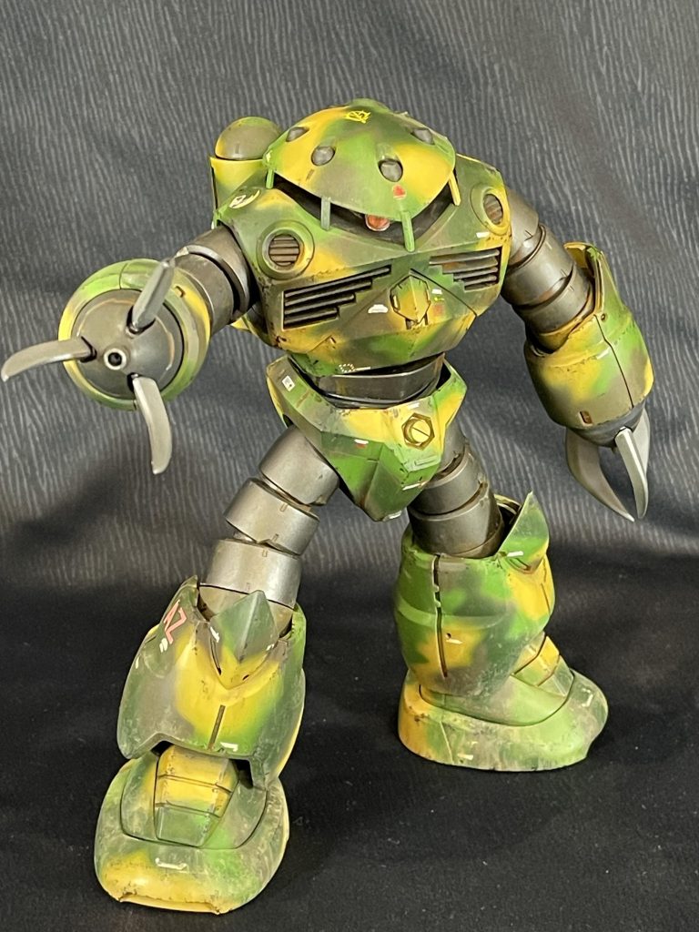 MGズゴック　ジャングル迷彩仕様機–4枚目/制作者：HIRO