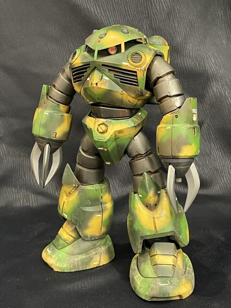 MGズゴック　ジャングル迷彩仕様機–2枚目/制作者：HIRO