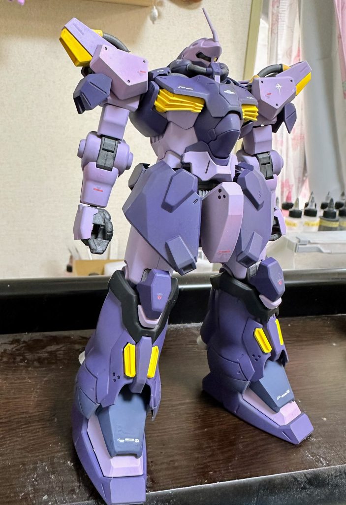 汚し前はこんな感じです。これはこれで気に入ってます。