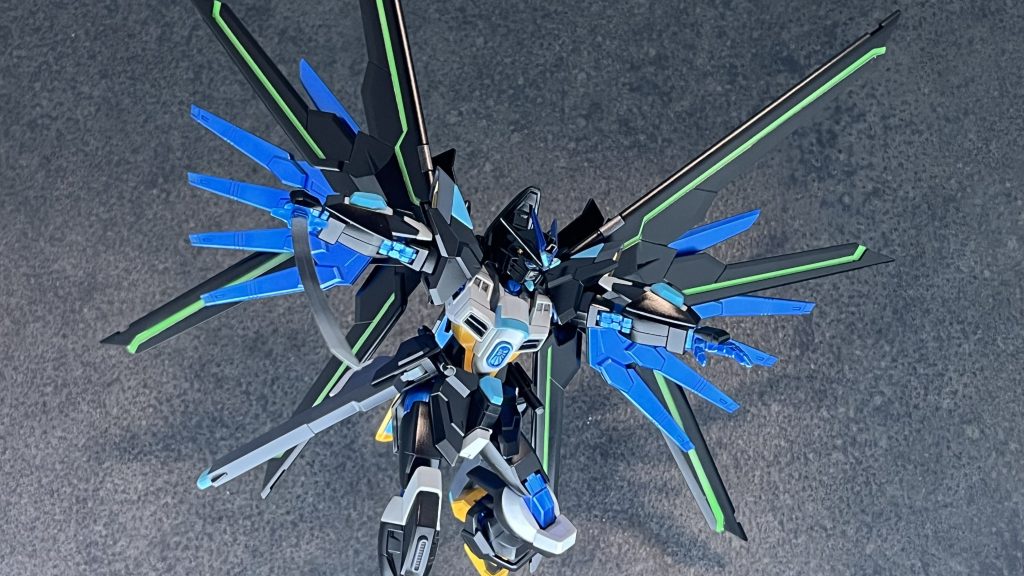 適当にポージング…