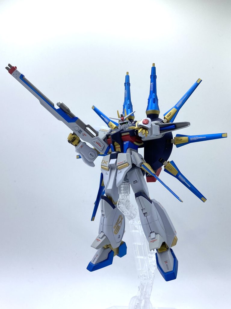 単色のライフルも塗り分けました。