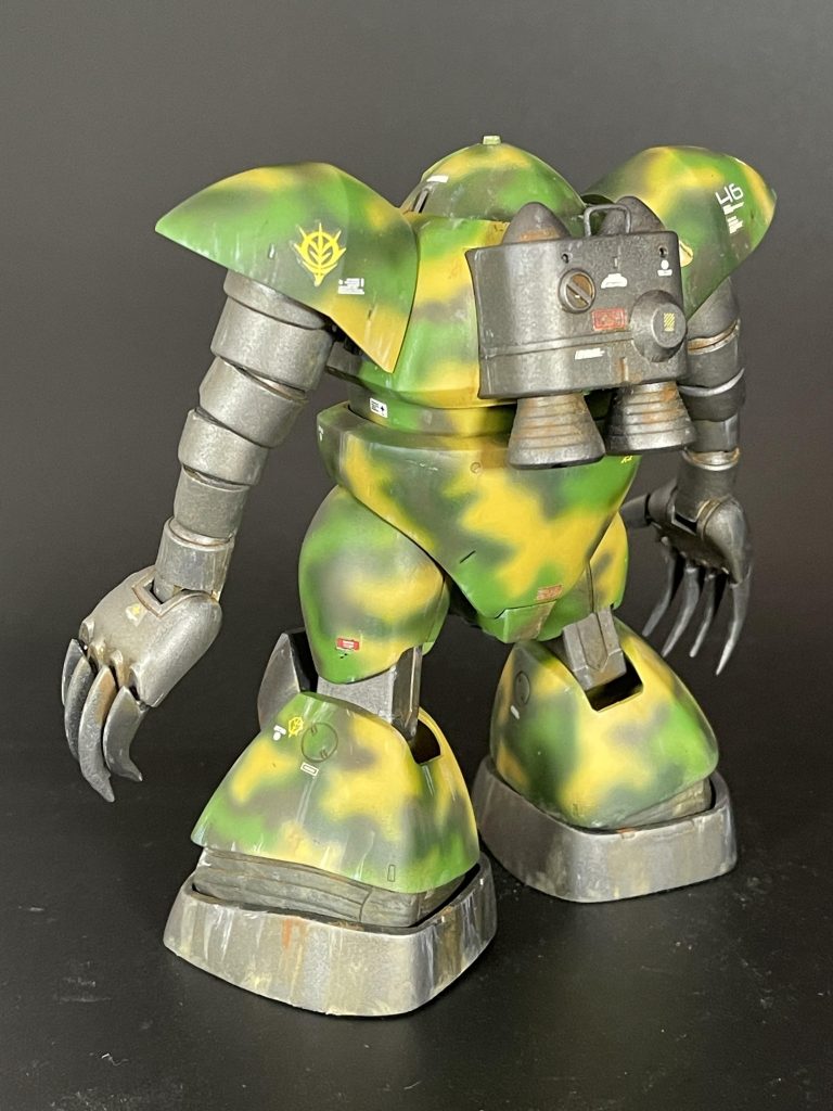 HGUCゴッグ ジャングル迷彩仕様–3枚目/制作者:HIRO