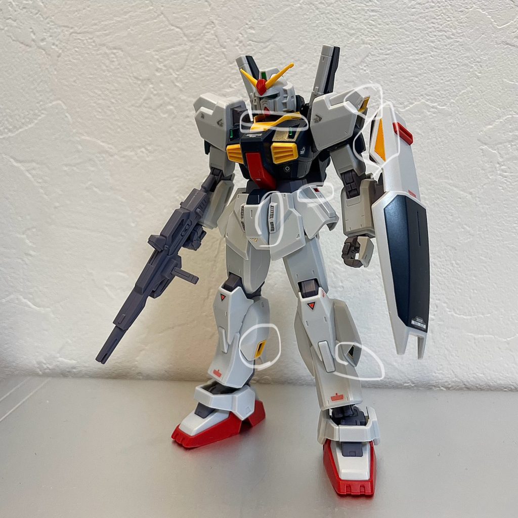 塗装箇所です。首元はアレンジで塗ってみました！