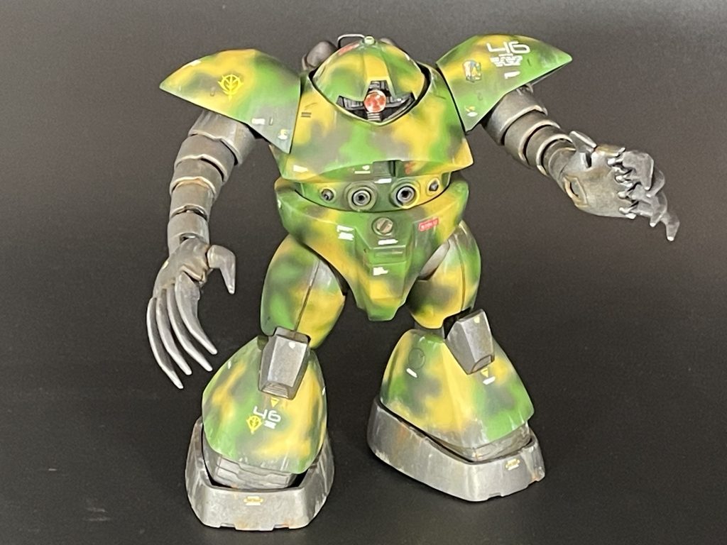 HGUCゴッグ ジャングル迷彩仕様–4枚目/制作者:HIRO