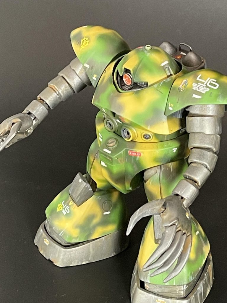 HGUCゴッグ ジャングル迷彩仕様–5枚目/制作者:HIRO