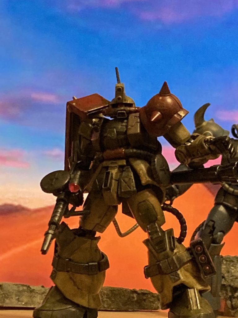 ザクさん登場！Gフレームザクさんは良い活躍をしてくれます^_^