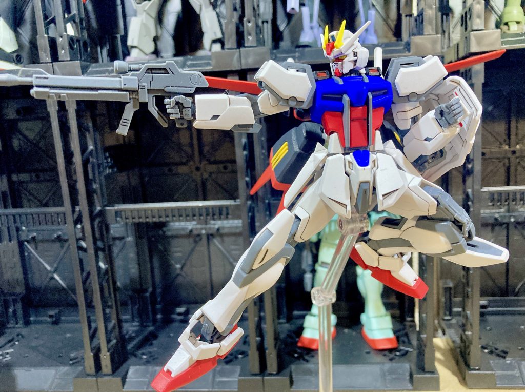 やはりこのポーズが凄く似合います。