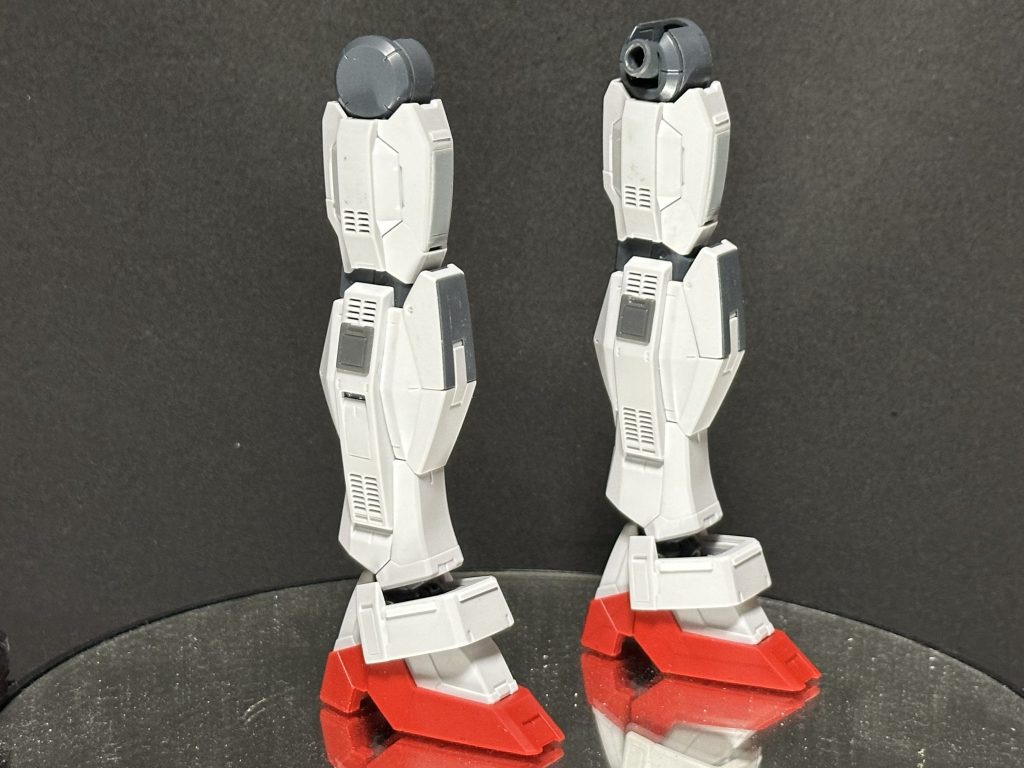 足回り。もともとかなりディテール入ってるので、少々の加工で。