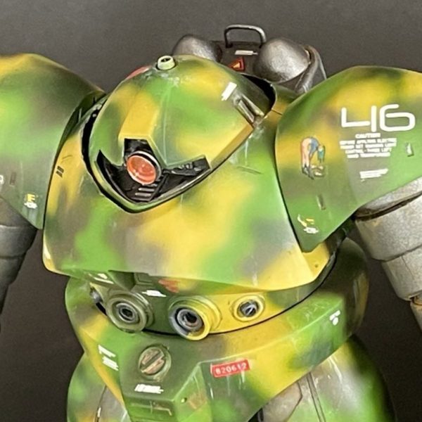 HGUCゴッグ　ジャングル迷彩仕様