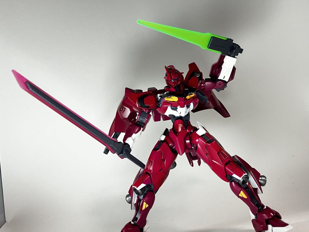 二刀流もできちゃいます。 グエル「呪いから解き放たれたのか…ガンダムルブリスプリクエル、出る!!」