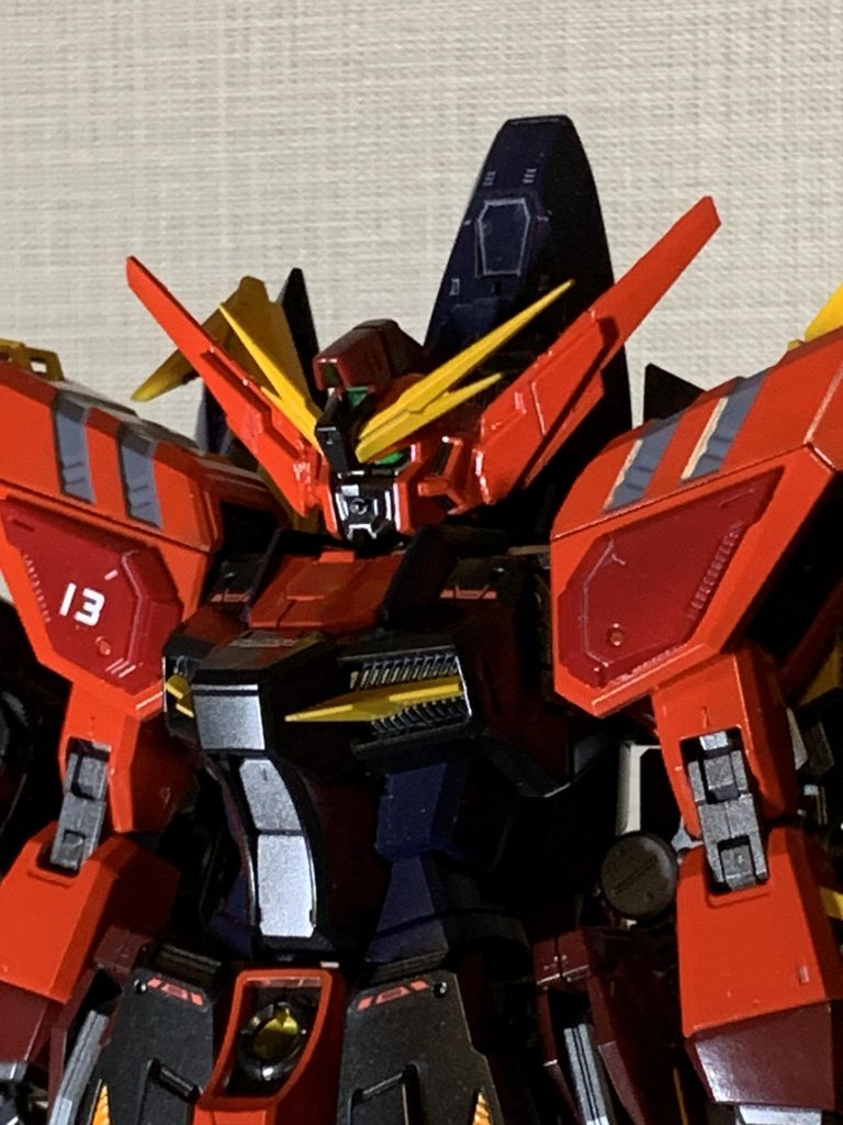 今回も顔だけ改造してヴァサーゴっぽくしました