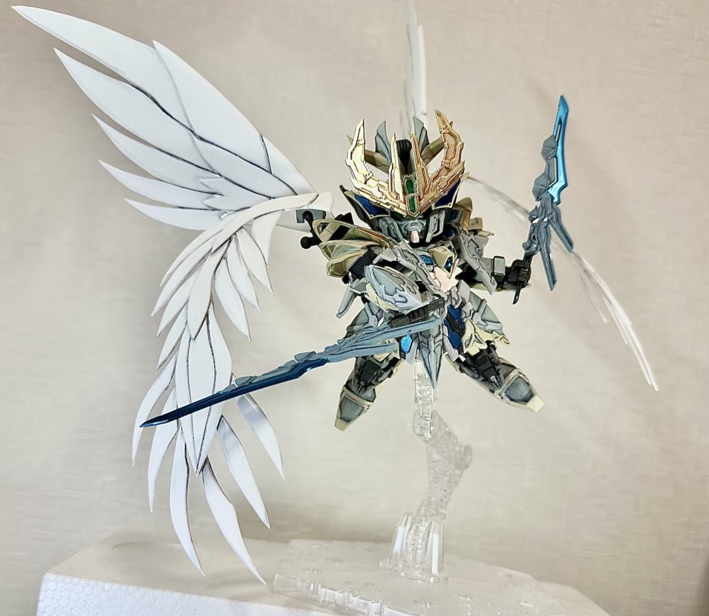 曹操ウイングガンダムVer天使覚醒–2枚目/制作者：GontaSD