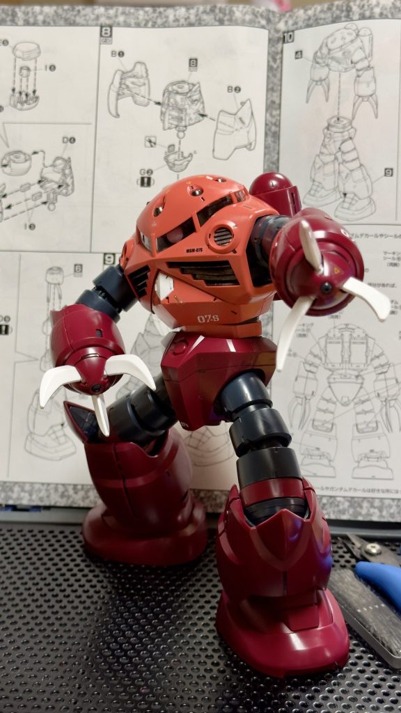 トップコート前の状態です