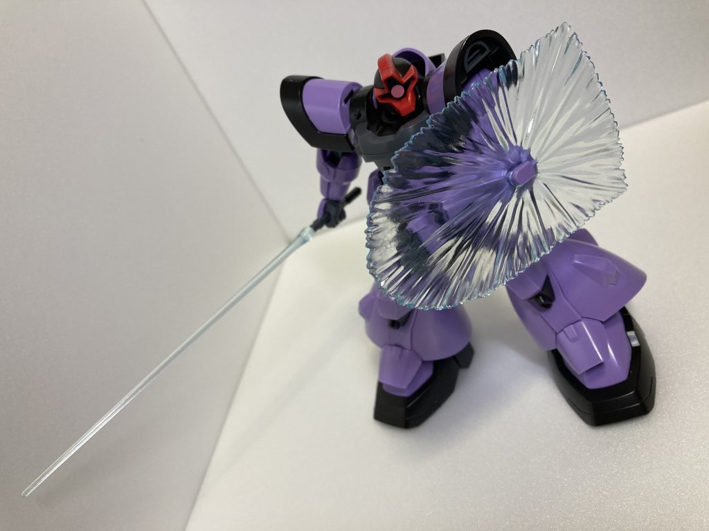 ドムがビームシールド持ってるの良いよねぇ✨