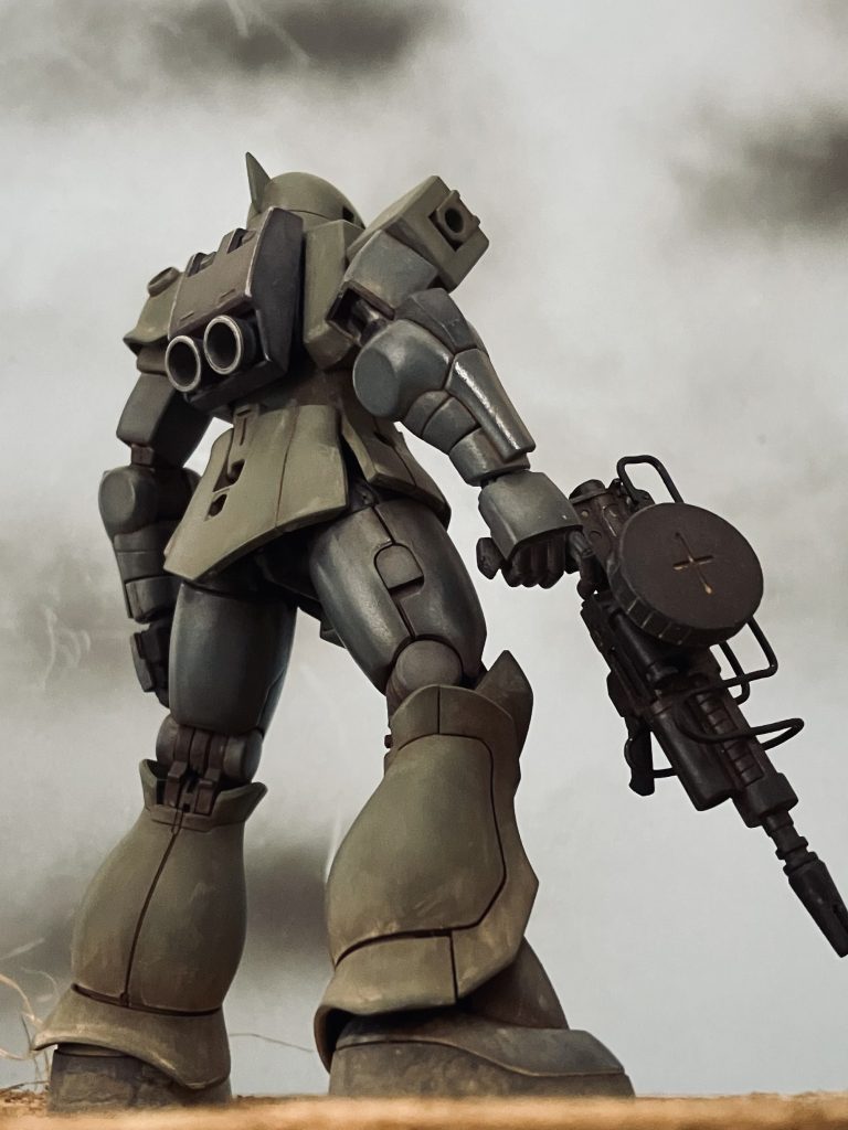 ザクI マシンガンはテキトーにでっち上げです。