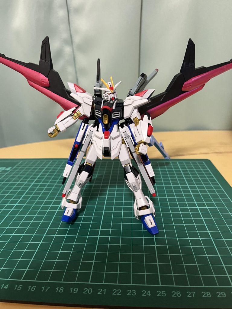 パーフェクトストライクフリーダムガンダムスペック2–2枚目/制作者：アッキー