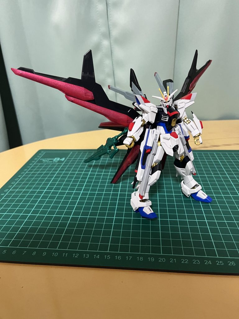 パーフェクトストライクフリーダムガンダムスペック2–4枚目/制作者：アッキー