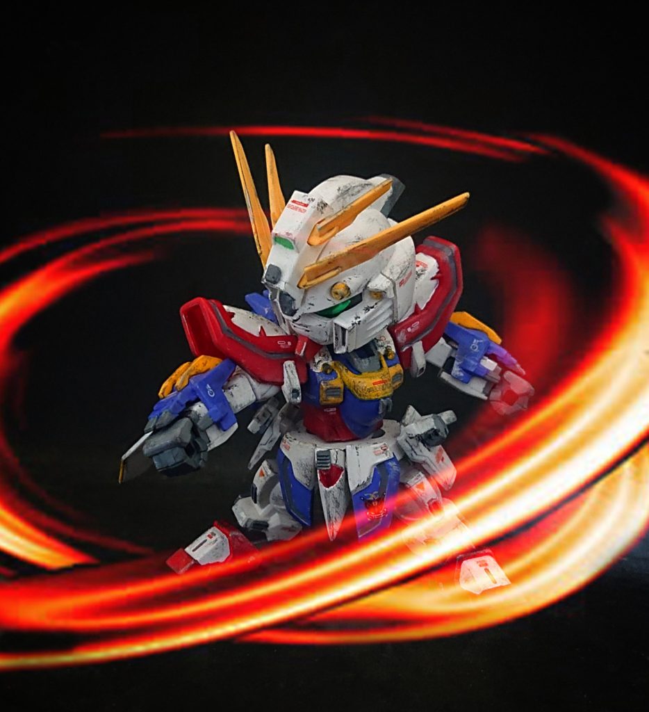 SDEX ゴッドガンダム–3枚目/制作者：katana