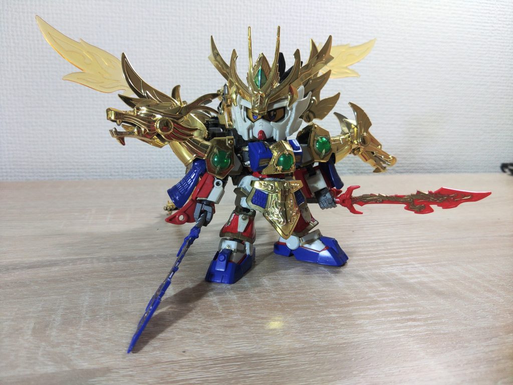 そして翔烈帝龍装劉備!!もう立てません!!龍輝宝で支えてやっとです!!それでも・・・それでも!!