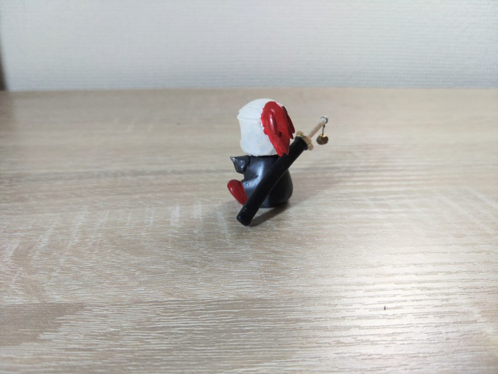 つい可愛らしかったので作りました!! ・・・「お前パテ捏ねすぎたからついでに作っただけだろ?」って?そうです!!サーセンしたー!!あ、抜刀できるよYATTAね!!