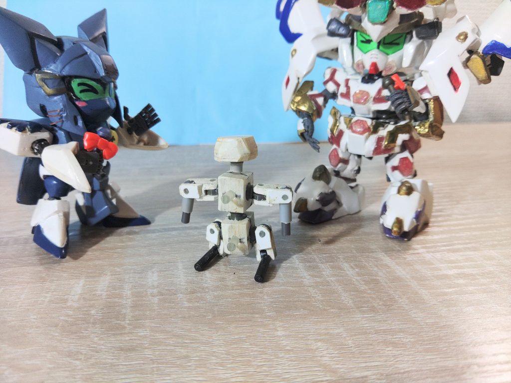 天〈さらにこう!!これなら初期BB戦士もギリいけるフレームに!!カ〈わぁすごーい(棒)これなら○伝・烈伝・番長以外なら割といけそうにゃん。天〈そんな関節フレーム!!今なら二個ついて皆様にお届け・・・