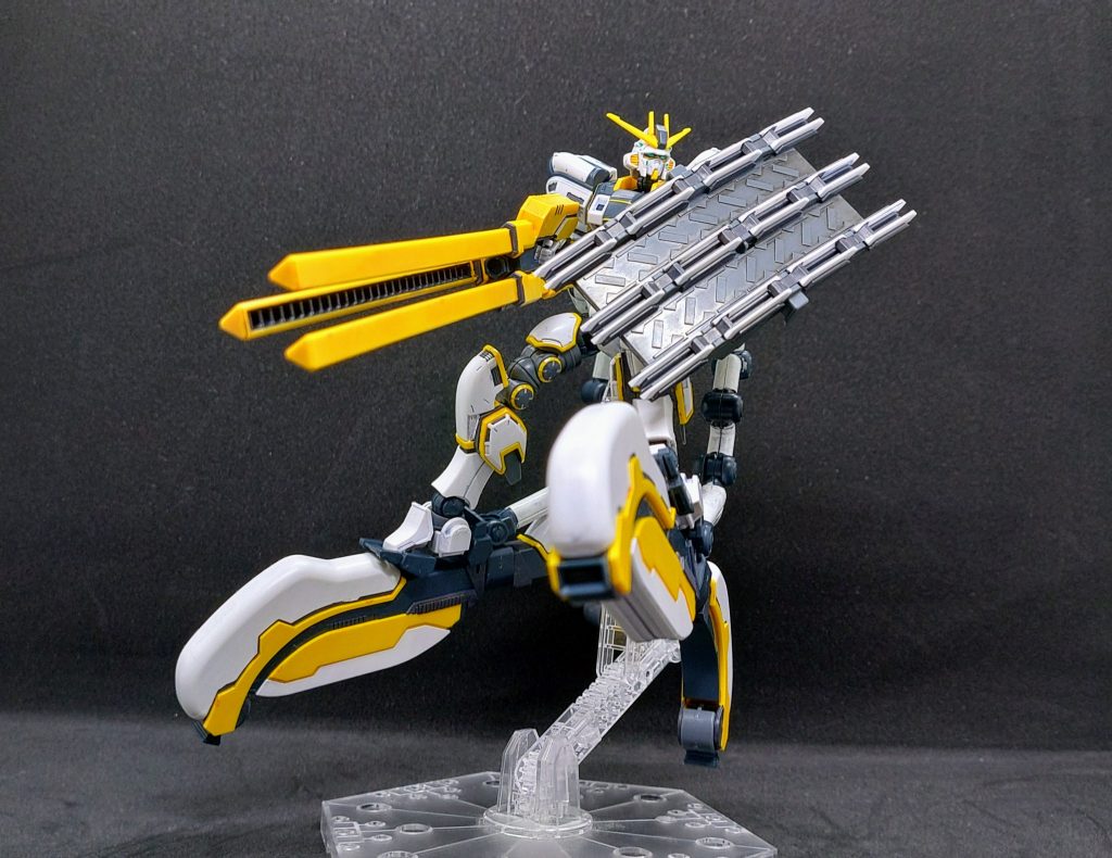 ブレードシールドを構えて1枚